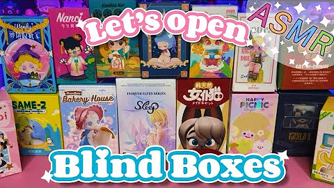 LET’S OPEN BLIND BOXES! *♡* NO TALKING ASMR