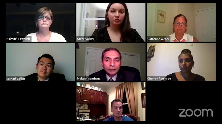 Holmdel Township Committee Meeting 8-11-2020