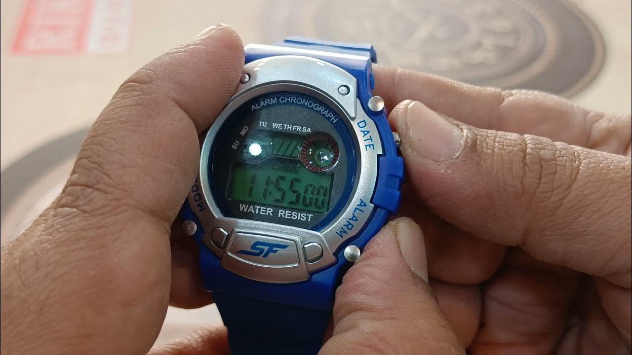 Sonata Kids Watch Time Configuration Step by Step Article 7982pp