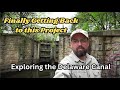 Finally getting back to this project  exploring the delaware canal