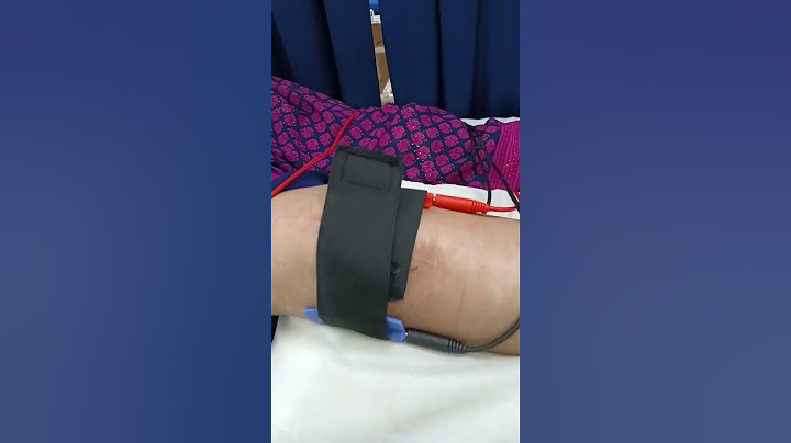 IFT modality placement in knee joint....