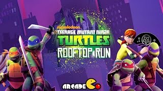 Teenage Mutant Ninja Turtles: Rooftop Run Michelangelo Running