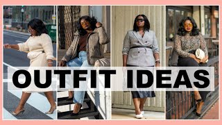 Now Later Outfit Ideas Lookbook I Curvy Plus Size Fashion Supplechic I