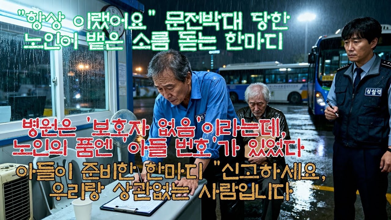 마지막승객 ep2. 우리랑 상관없습니다’… 문이 잠겼다