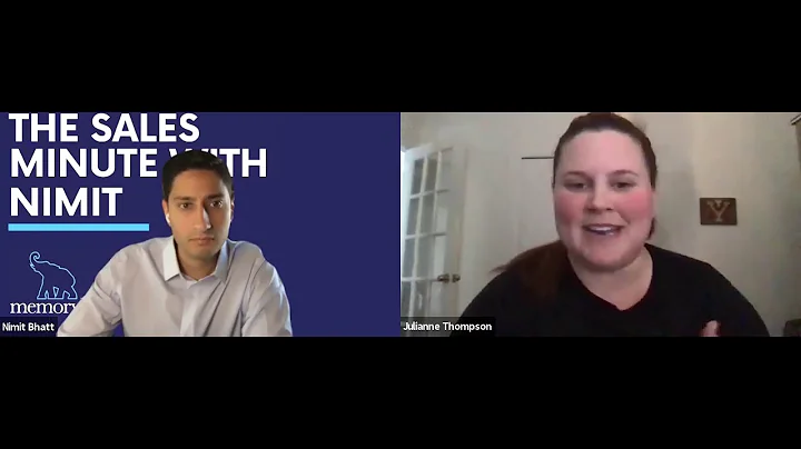 The Sales Minute With Nimit Featuring Julianne Tho...