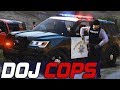 Dept. of Justice Cops #629 - Pitted & Pinned