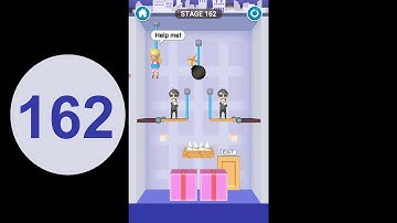 Rescue Cut Level 162 [2021] [HD] rescue cut rope puzzle