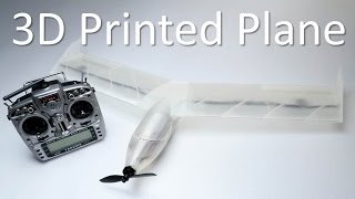 3D Printed plane  Will it fly?