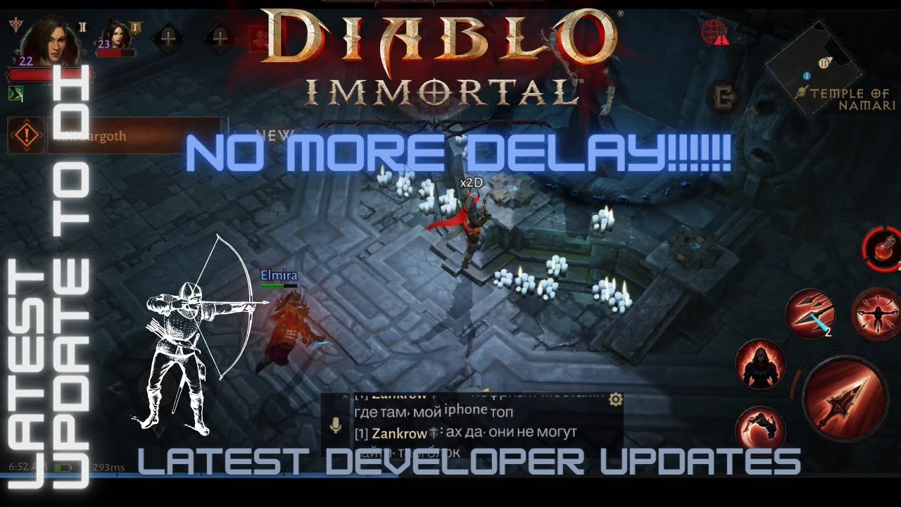 Diablo Immortal Patch Notes - Class Change!! - HellHades - Diablo