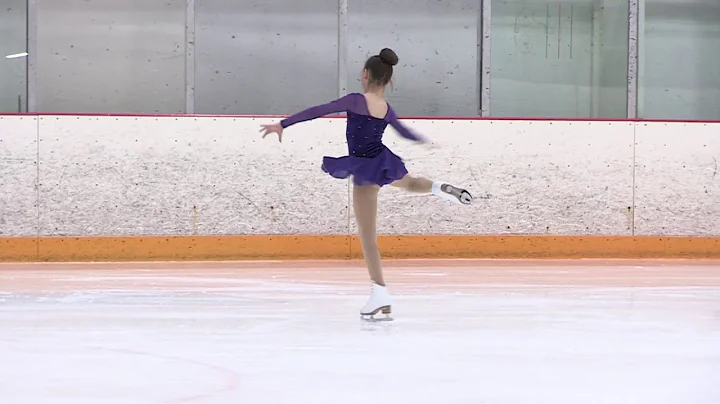 Layla Webb Figure Skating Free Skate Enya Sail Away