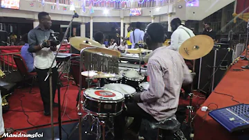 Agboola Shadare Live in Sierra Leone Drum Cam @ Manidrumsboi (Praise Session)