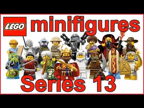 LEGO Minifigures Series 13 - Лего Минифигурки 13 серия 71008 - YouTube