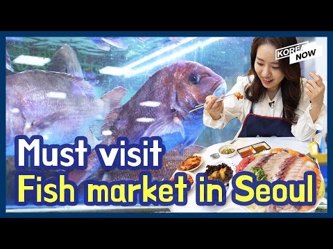 Want Some Fresh Seafood(Sashimi) in Seoul? Visit Noryangjin Fish Market!