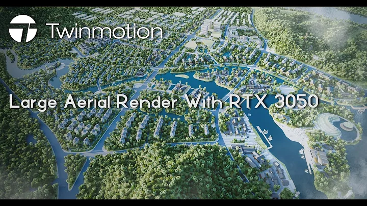 Twinmotion 2022.2 Path Tracer | Large Aerial Render With RTX3050.