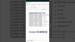 Excel Trick: Separate Date from Date &amp; Time 🔥