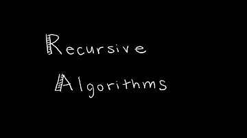 Discrete Math 5.4.1 Recursive Algorithms