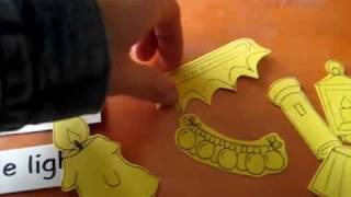 Christmas. Reading or science game idea: Matching different sorts of lights and their words. screenshot 3