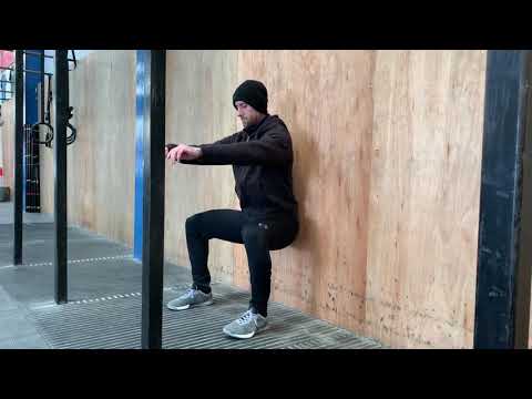 Wall Squat Hold