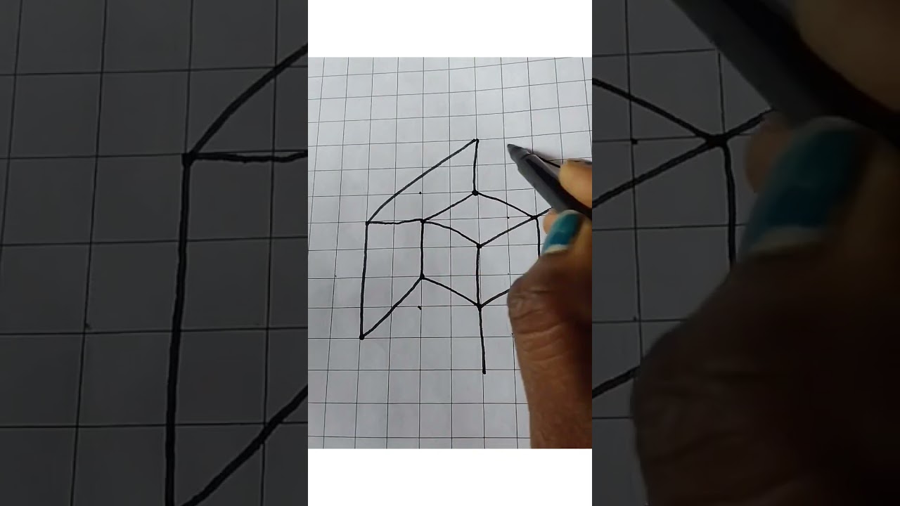 Multidimensional Square Optical Illusion