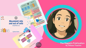 IGCSE Biology Chapter 3 | Movement Into and Out of Cells | Diffusion, Osmosis & Active Transport