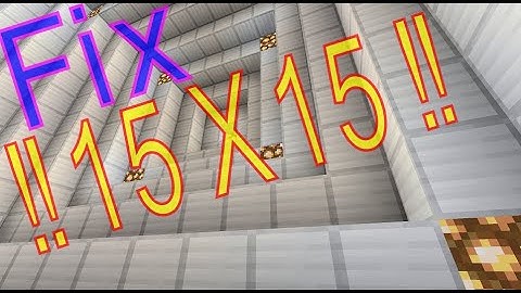 Fix-Tutorial: Compact & Fast, 15x15 Double Vault Door [Java 1.16+]