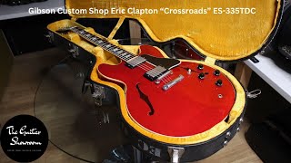 ギター ERIC CLAPTON CROSSROADS ES335 Style Crossroads Clapton ES335 - YouTube