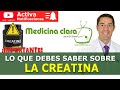 Creatina, qué es la creatina, efectos secundarios creatina, creatina y deporte | Medicina Clara