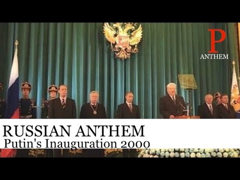 Russian Anthem- Putins First Inauguration 2000