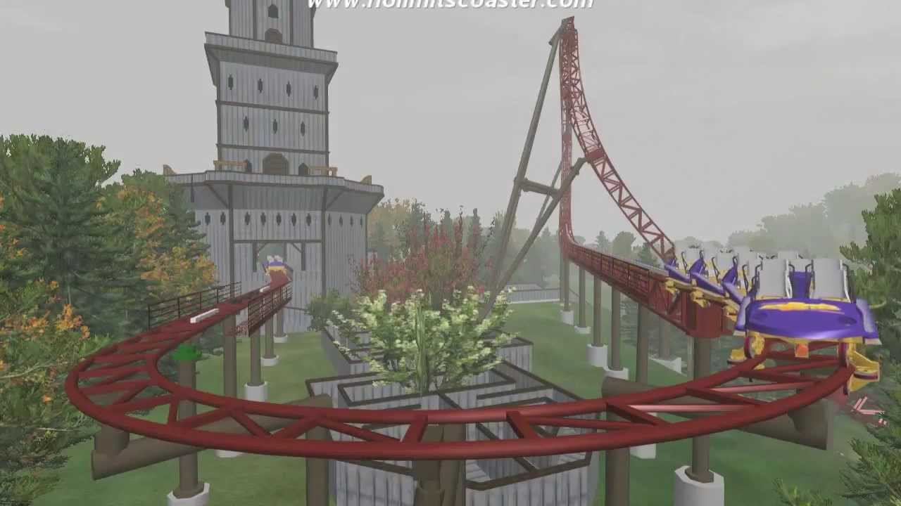 Curse of Fellfall Wood - No Limits Intamin LSM Blitz-Coaster