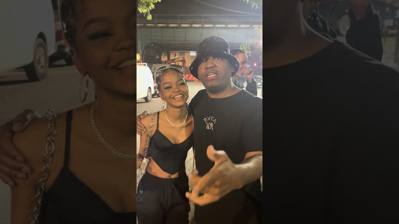 Lismar Filmando Un Video En El Bloke De NakyNaky, Bloke Newyorkino 