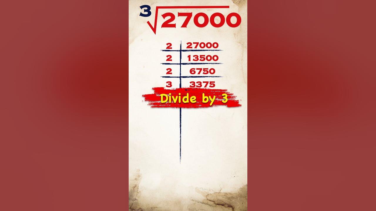 cube-root-of-27000-27000-ka-ghanmul-maths-shorts-cuberoot