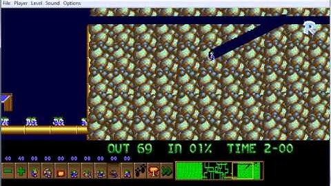 Lemmini - Lemmings Custom Level - Sorry! We