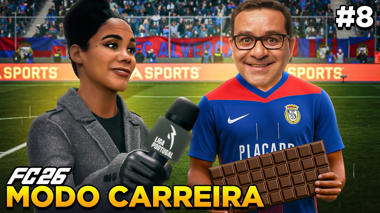 EAFC 26 MODO CARREIRA #8 - O FUTEBOL CHOCOLATE ESTÁ DE VOLTA