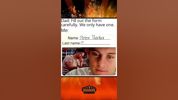 Surely it should say first name? ❌ 😂#fail #messedup #funny #peterparker #spiderman #wrong #shorts