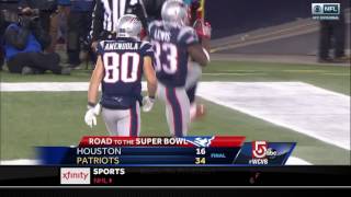 Patriots Divisional Playoff Live Remote - WCVB