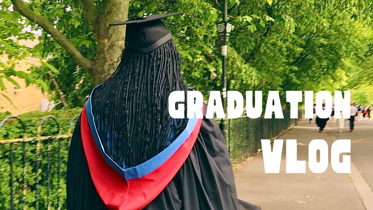 I finally graduated | Graduation Vlog👩🏾‍🎓📚🪴 - YouTube