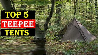 ✅Best Teepee Tents for Camping | Top 5 Best Teepee Tents Reviews in 2024 |REVIEWD