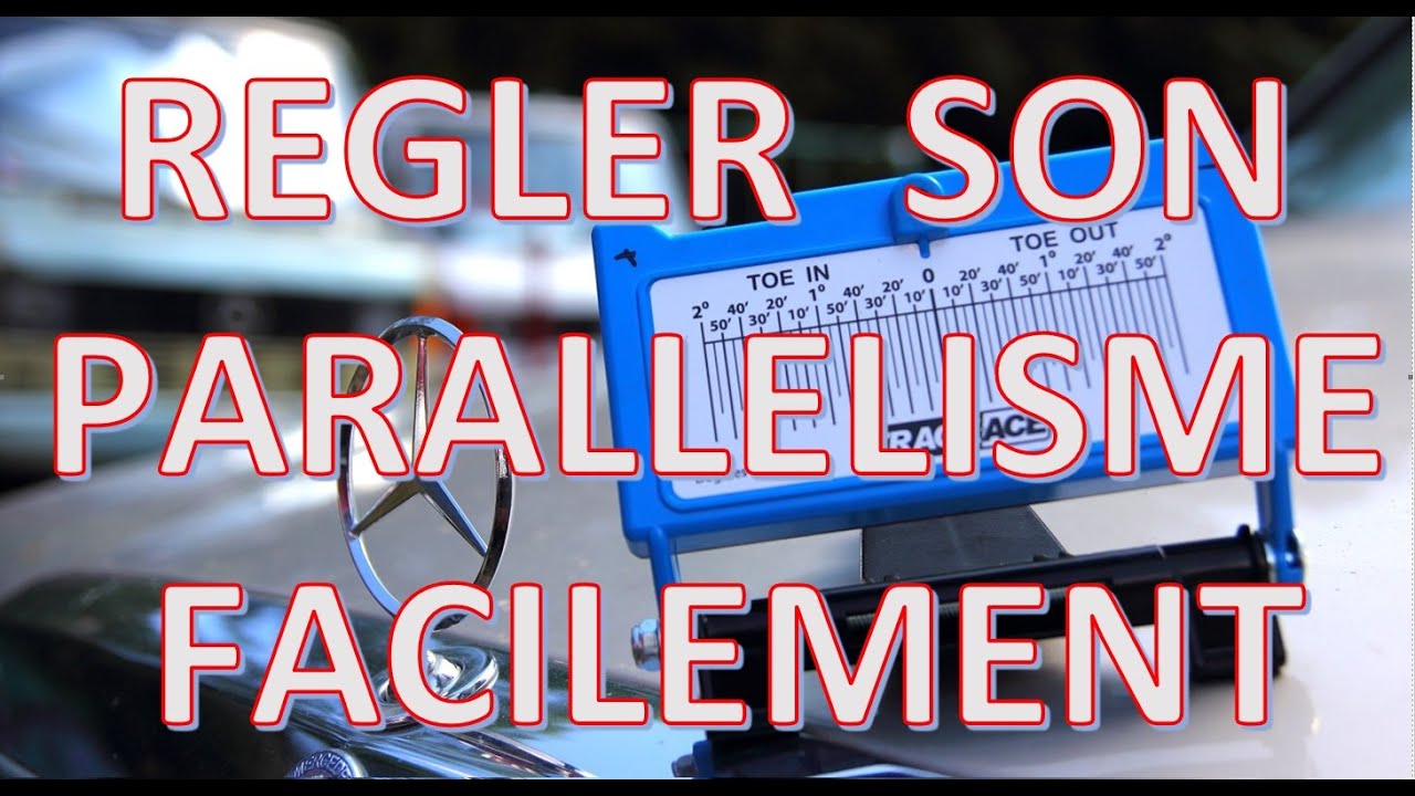Faire son parallélisme soi-même avec Track Ace pour pas cher - YouTube