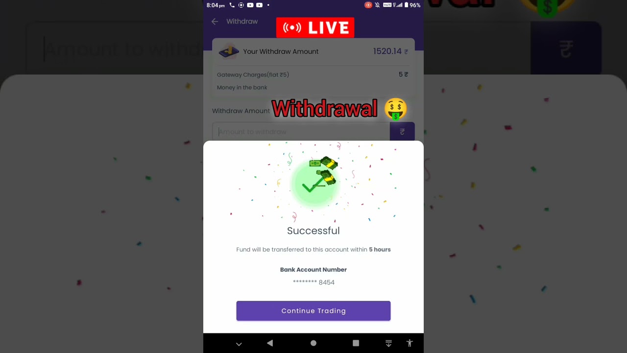 🔴Live Withdrawal (₹1.5K) Better Earning App 🤑| 