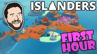 SUPER CHILL ISLAND MANAGEMENT GAME | Let's Play ISLANDERS | Graeme Games | First Look Gameplay
