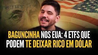 4 ETFs NERVOSOS de baixo risco e ALTA RENTABILIDADE (NOS EUA) 4 ETFs NERVOSOS de baixo risco e ALTA RENTABILIDADE (NOS EUA)