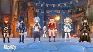 Cursed genshin images with Klee theme