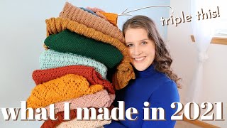 Everything I Made in 2021! My First Year of Knitting! #knittingpodcast Ep. 1 by Chasing the Look 1,719 views 2 years ago 24 minutes