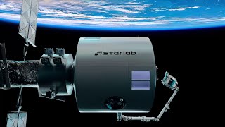 Starlab Space - LEO commercial space station - presentation reel &amp; Science Park animation