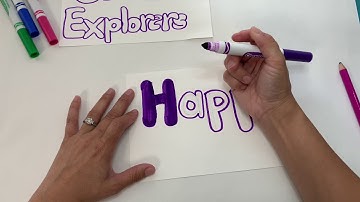 Bubble Letter Tutorial