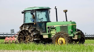 **OLD STYLE** John Deere 3040 | Kverneland