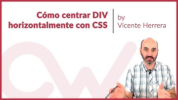 Centrar DIV horizontalmente con CSS