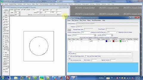 mcnp input file CT simulation برنامه mcnp شبیه سازی دستگاه سی تی اسکن