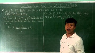 Bài 14.3| Các Dạng Toán Trọng Tâm Về Con Lắc Lò Xo Phần 3| Dao Động Cơ Học| Nguyễn Minh Dương |