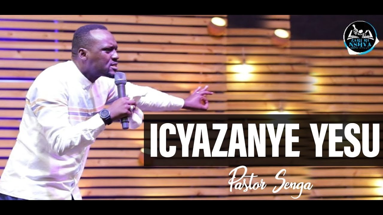 Pastor SENGA Emmanuel - ICYAZANYE YESU MU ISI NI UKUDUKORERA ICYO ISI ITADUKORERA